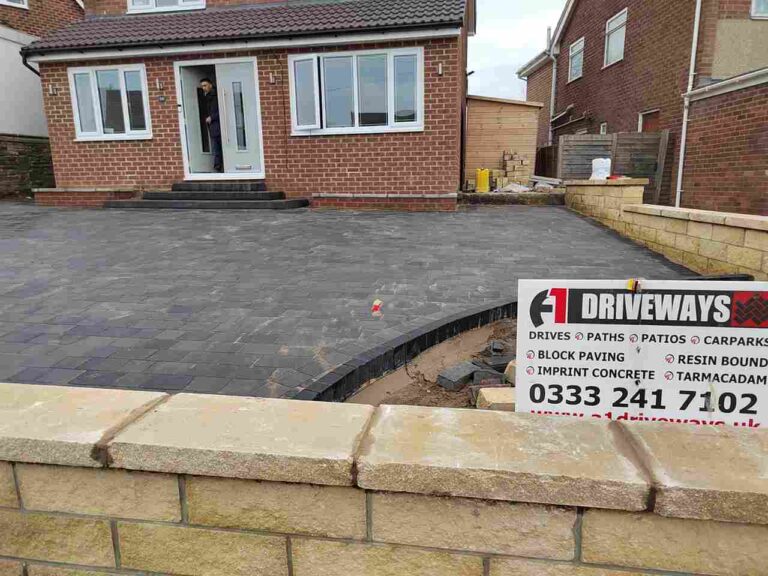 block paving three