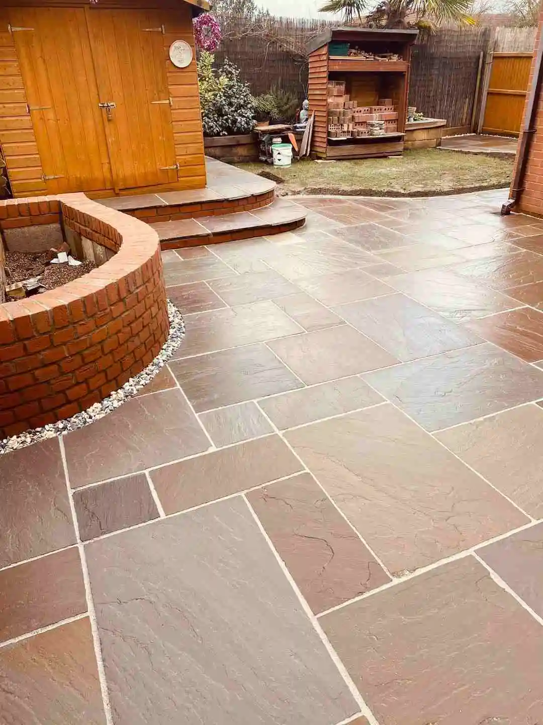 Flagstone diveways image