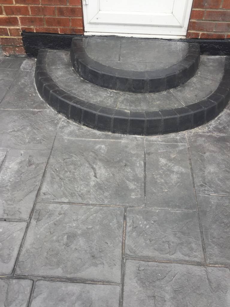 Imprinted Concrete Driveways