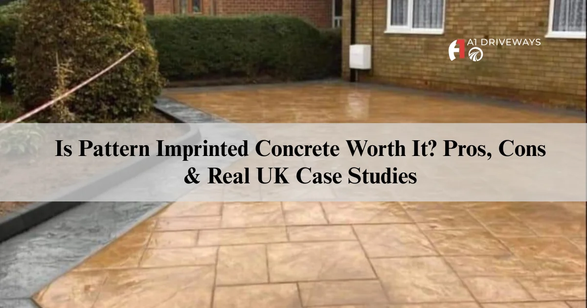 Is Pattern Imprinted Concrete Worth It